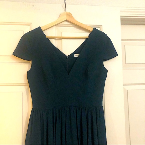 Dress the Population Corey Pine fit n flare cocktail midi dress sz M - Picture 7 of 16